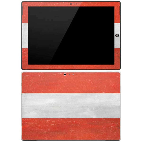 Distressed Austria Flag Surface Pro 3 Skin
