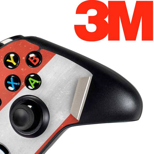 Distressed Austria Flag Xbox One Controller Skin