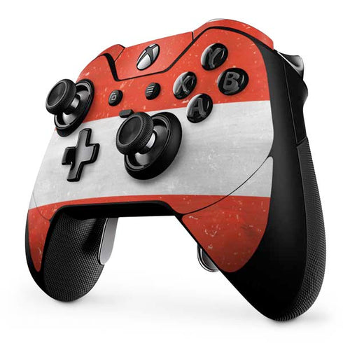 Distressed Austria Flag Xbox One Elite Controller Skin