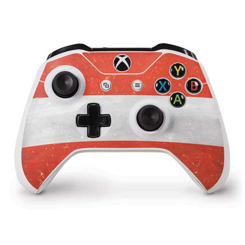 Distressed Austria Flag Xbox One S Controller Skin