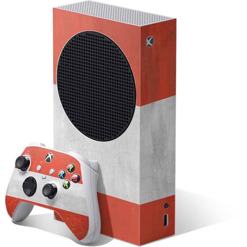 Distressed Austria Flag Xbox Series S Bundle Skin