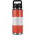 Distressed Austria Flag YETI Rambler 26oz Bottle Skin