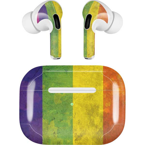 Distressed Rainbow Flag AirPods Pro 2nd Gen Skin