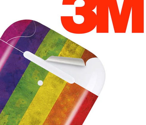 Distressed Rainbow Flag Apple AirPods 2 Skin