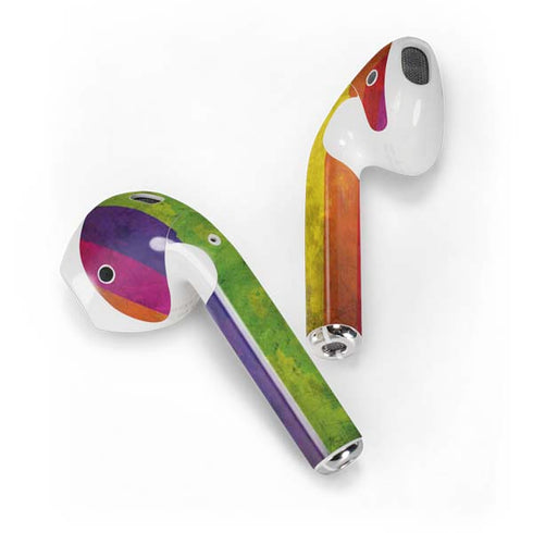 Distressed Rainbow Flag Apple AirPods Skin