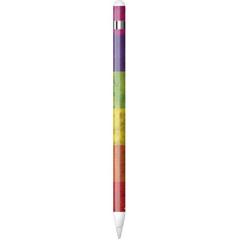 Distressed Rainbow Flag Apple Pencil (1st Gen, 2017) Skin