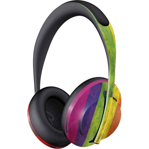Distressed Rainbow Flag Bose Noise Cancelling Headphones 700 Skin