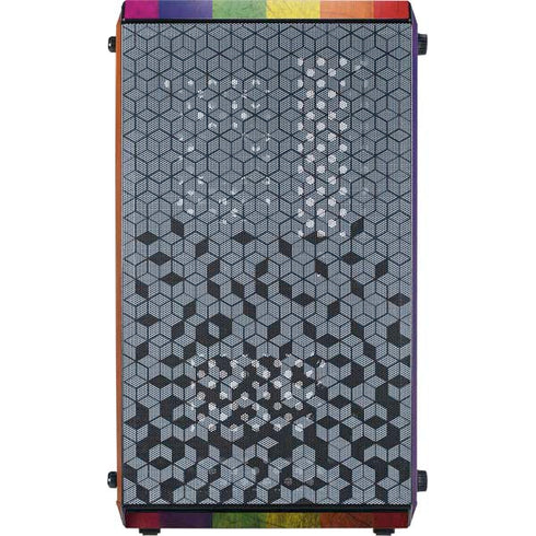 Distressed Rainbow Flag Cooler Master MasterBox Q300L Mini Tower Skin
