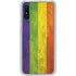 Distressed Rainbow Flag Galaxy A10e Clear Case