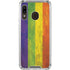 Distressed Rainbow Flag Galaxy A30 Clear Case