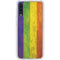 Distressed Rainbow Flag Galaxy A50 Clear Case