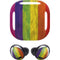 Distressed Rainbow Flag Galaxy Buds Pro Skin