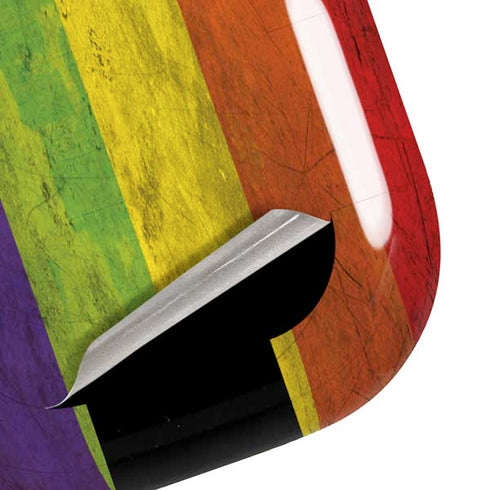 Distressed Rainbow Flag Galaxy Buds Pro Skin