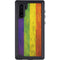 Distressed Rainbow Flag Galaxy Note 10 Waterproof Case