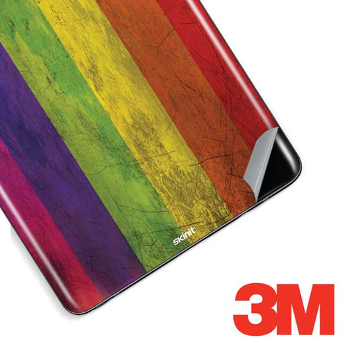 Distressed Rainbow Flag Galaxy Note 8 Skin