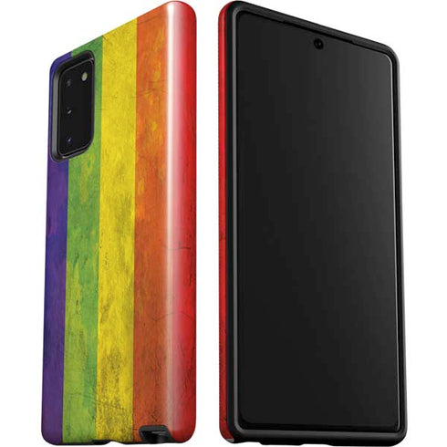 Distressed Rainbow Flag Galaxy Note20 5G Pro Case