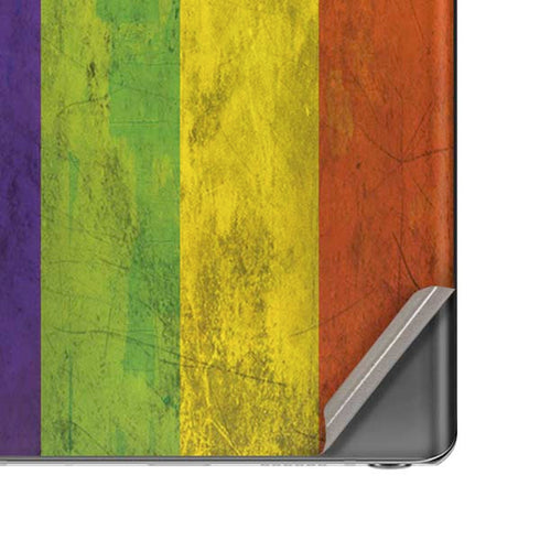 Distressed Rainbow Flag Galaxy Note20 5G Skin