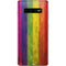 Distressed Rainbow Flag Galaxy S10 Plus Skin