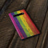 Distressed Rainbow Flag Galaxy S10 Skin