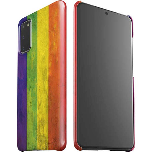 Distressed Rainbow Flag Galaxy S20 Lite Case