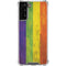 Distressed Rainbow Flag Galaxy S21 FE Clear Case