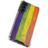 Distressed Rainbow Flag Galaxy S21 FE Clear Case