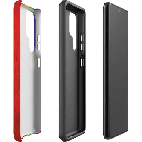 Distressed Rainbow Flag Galaxy S22 Ultra Pro Case