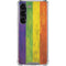 Distressed Rainbow Flag Galaxy S23 Clear Case