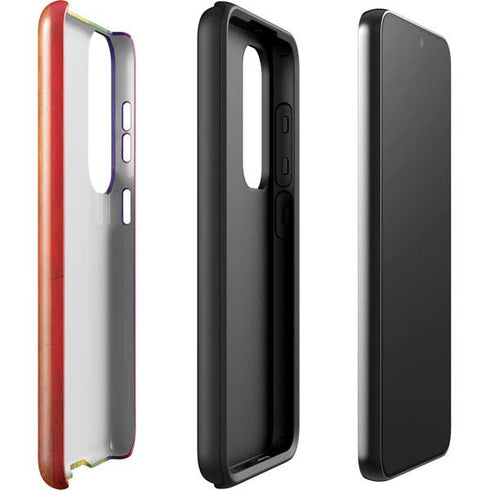 Distressed Rainbow Flag Galaxy S23 Pro Case
