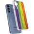 Distressed Rainbow Flag Galaxy S24 Clear Case
