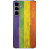Distressed Rainbow Flag Galaxy S24 Plus Clear Case