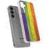 Distressed Rainbow Flag Galaxy S24 Plus Clear Case