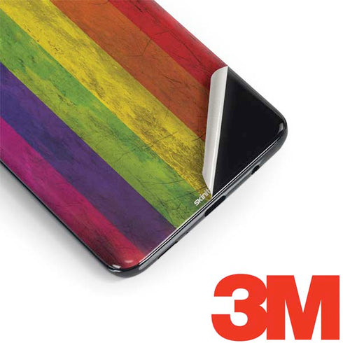 Distressed Rainbow Flag Galaxy S9 Plus Skin