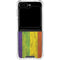 Distressed Rainbow Flag Galaxy Z Flip5 5G Clear Case
