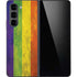 Distressed Rainbow Flag Galaxy Z Fold5 5G Skin