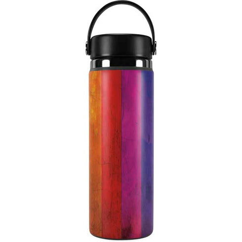 Distressed Rainbow Flag Hydro Flask 20oz Wide Mouth Skin