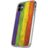 Distressed Rainbow Flag iPhone 11 Clear Case