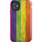 Distressed Rainbow Flag iPhone 11 Impact Case