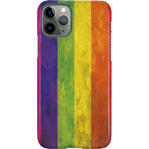 Distressed Rainbow Flag iPhone 11 Pro Lite Case