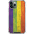 Distressed Rainbow Flag iPhone 11 Pro Max Clear Case