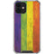 Distressed Rainbow Flag iPhone 12 Clear Case