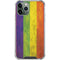 Distressed Rainbow Flag iPhone 12 Pro Max Clear Case