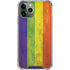 Distressed Rainbow Flag iPhone 12 Pro Max Clear Case