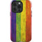 Distressed Rainbow Flag iPhone 13 Pro Impact Case