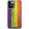 Distressed Rainbow Flag iPhone 13 Pro Max Clear Case