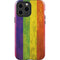 Distressed Rainbow Flag iPhone 13 Pro Max Impact Case