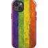 Distressed Rainbow Flag iPhone 15 Impact Case