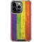 Distressed Rainbow Flag iPhone 15 Pro Clear Case