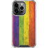 Distressed Rainbow Flag iPhone 15 Pro Clear Case