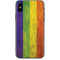 Distressed Rainbow Flag iPhone X Skin